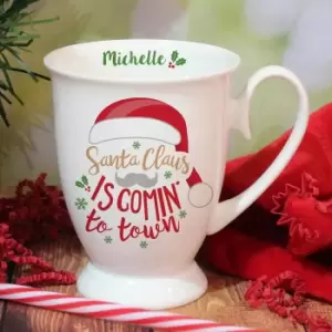 Image of Personalised Santa Claus Mug, none