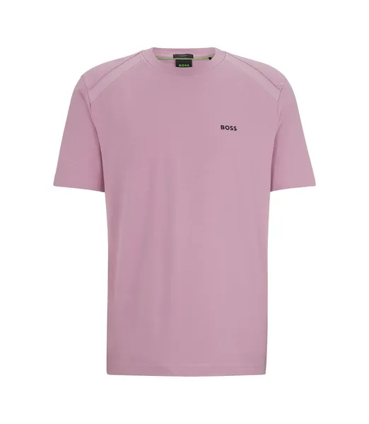 Image of Boss Orange Tchup Stretch Cotton-Jersey T-Shirt - S Pink Tops male 50473278-682 S