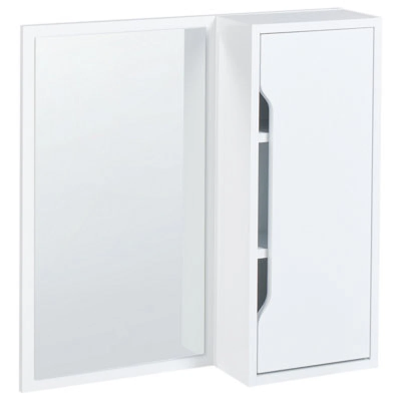 Image of Beliani Wall Cabinet Palmas 60 Cm 60 Cm White