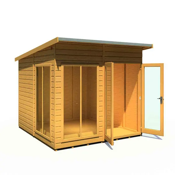 Image of Shire Lela 8ft x 8ft Summerhouse LELA0808DSL-1AA