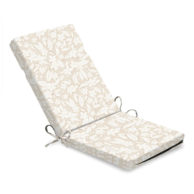 Image of Alan Symonds Blossom Garden Back/Seat Pad Cream unisex 42x95x5cm