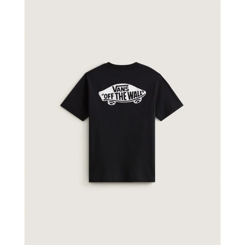 Image of Vans Vans Back Print Tee Juniors Black unisex 8Y (S)