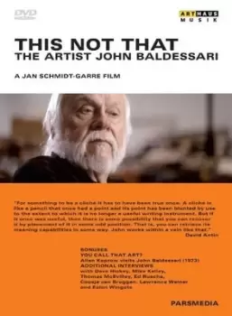 Image of Art Lives John Baldessari - DVD