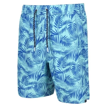 Image of Regatta Hamza Swim Short - OpalGrnPalm