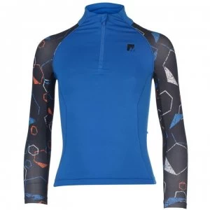 Image of Nevica Vail Zip Top Infants - Vail Blue AOP