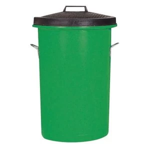 Image of Heavy Duty Dustbin 85 Litre Green