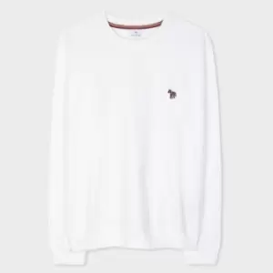 Image of Paul Smith Womens Long Slv Zebra T-Shirt