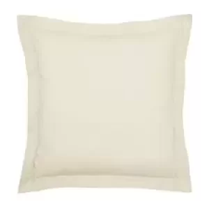 Image of Bedeck of Belfast Natural Pima Cotton 200 Thread Count 'Nika' Square Oxford Pillow Case