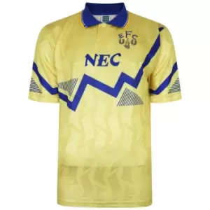 Image of Everton 1990 Away Retro Football Shirt