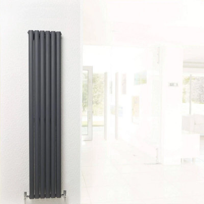 Image of Aspire Nuie 1800mm x 354mm Anthracite Revive Double Panel Radiator - HLA77 PWHLA77