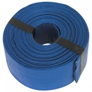 Image of Sealey LFH1050 Layflat Hose 50mm x 10mtr