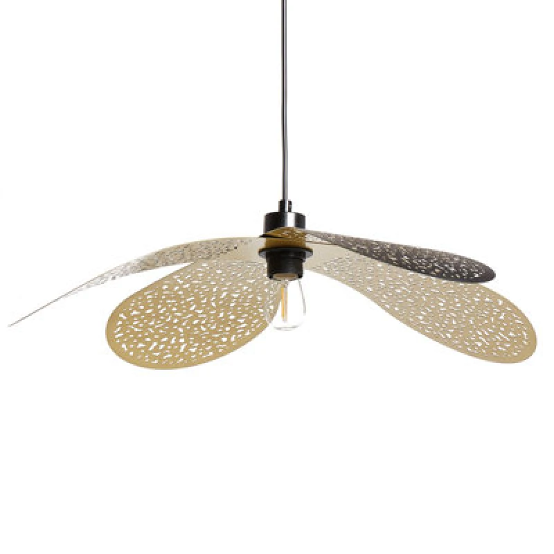 Image of Beliani Pendant Lamp Koshi Metal Black