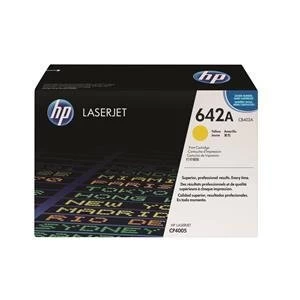 Image of HP 642A Yellow Laser Toner Ink Cartridge