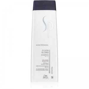 Image of Wella Professionals SP Silver Blond Shampoo For Blonde And Grey Hair 250ml