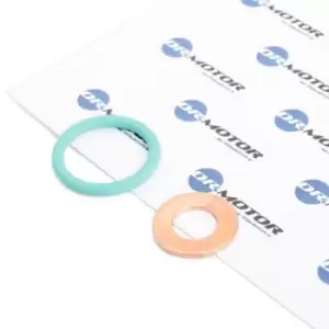 Image of DR.MOTOR AUTOMOTIVE Gaskets DRM0419 Seal Kit, injector nozzle NISSAN,X-TRAIL (T30),NP300 Navara Pickup (D40),Pathfinder III (R51)