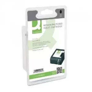 Image of Q-Connect Canon BC-02 Remanufactured Black Inkjet Cartridge 0881A380