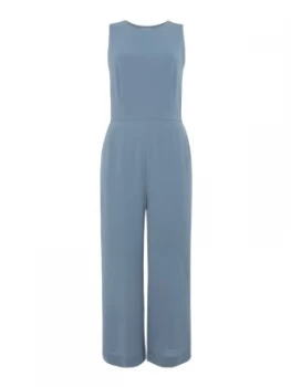 Image of Michael Kors D ring belt jumpsuit Chambray