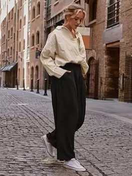 Image of Yours Stripe Shirt Neutral, Natural, Size 18, Women