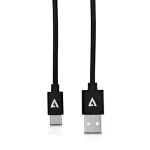 Image of USB2 A to USB-C Cable 2M Black J153347