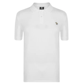 Image of Paul Smith Zebra Regular Polo Shirt - White