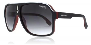 Image of Carrera CA1001/S Sunglasses Matte Black Red BLX9O 62mm