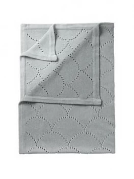 Image of Clair De Lune Cotton Dip Dye Blanket