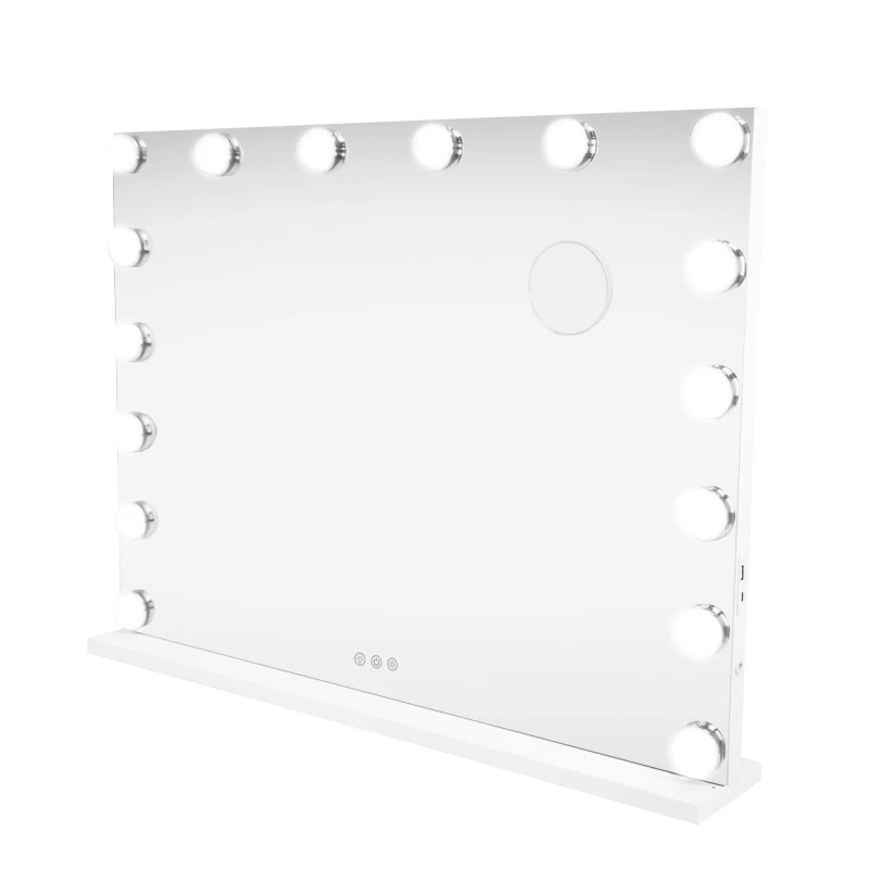 Image of MonsterShop LED Bluetooth Mirror - 80 X 60Cm