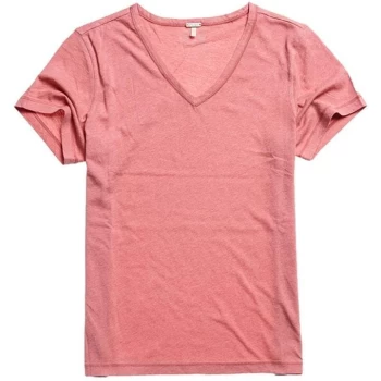 Image of Superdry Short Sleeves Lounge T Shirt - Dusty Rose 5EO