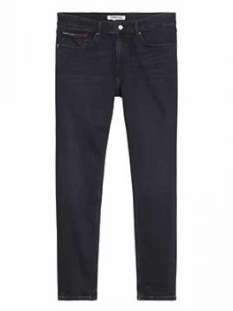 Image of Tommy Jeans Austin Slim Fit Jean - Dark Wash