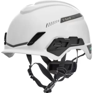 Image of V-Gard H1 Trivent Vented Safety Helmet with Fas-Trac III Suspension and Sewn Fabric Sweatband