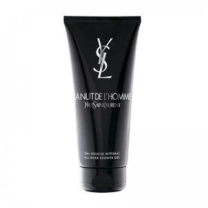Image of Yves Saint Laurent La Nuit De LHomme All-Over Shower Gel 200ml