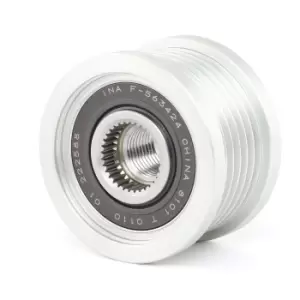Image of INA Freewheel Clutch 535 0202 10 Freewheel Clutch Alternator,Flexible Coupling Sleeve BMW,OPEL,CHEVROLET,3 Touring (E91),3 Limousine (E46)