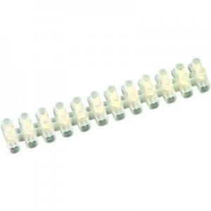 Image of Wickes Terminal Connector Block Strip - 15A Pack of 6