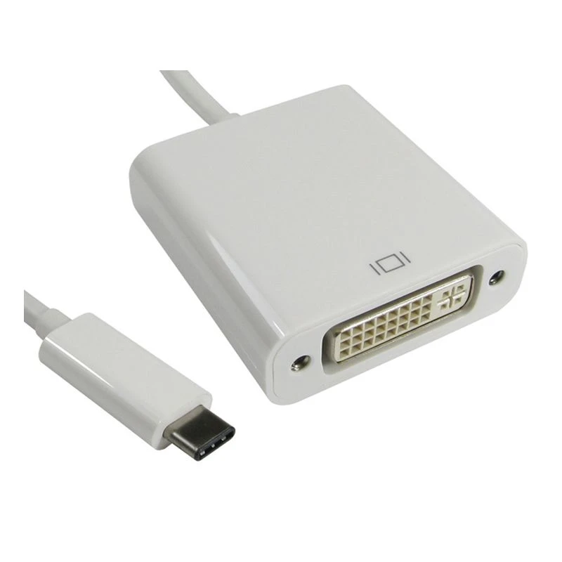 Image of FDL 0.15M USB TYPE C TO DVI ADAPTOR CABLE (M-F)