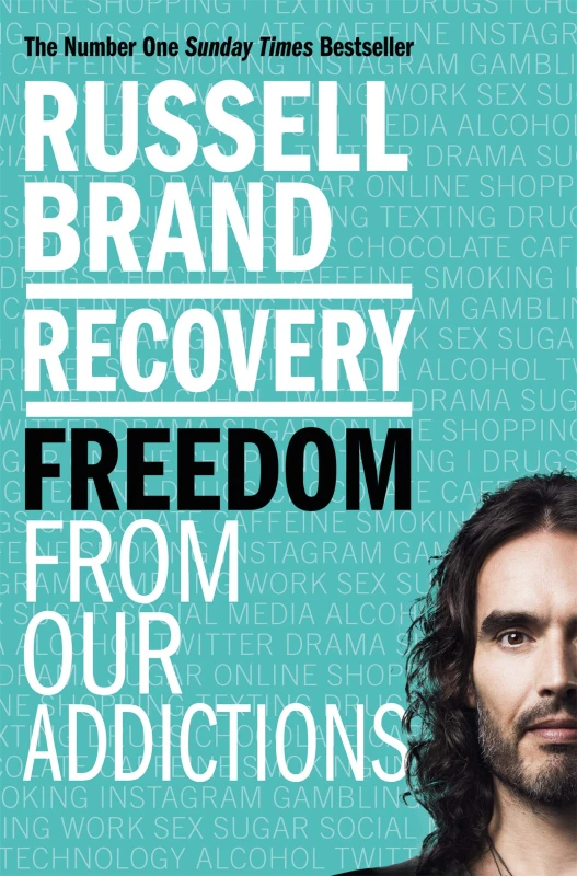 Image of Recovery: Freedom From Our Addictions By Russell Brand Book For Adults Self Help Memoir Russell Brand Books