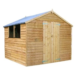 Image of Mercia Overlap Apex Value Shed - 8 x 8ft