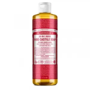 Image of Dr. Bronner's Rose Pure-Castile Liquid Soap 475ml