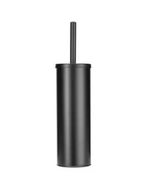 Image of Croydex Matt Black Toilet Brush And Holder