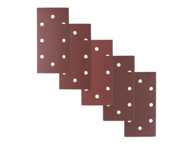 Image of Irwin Iw8083738 1/3 Punched Quick Fit Sanding Sheet Set 10 Piece Irwiw8083738