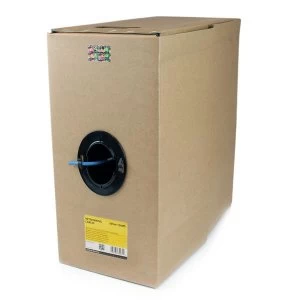 Image of StarTech 1000ft Blue CMR Cat 6 Solid UTP Cable