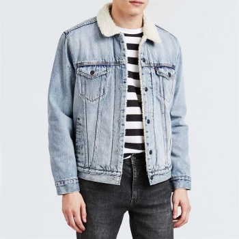 Image of Levis Type 3 Sherpa Jacket - Stonebridge