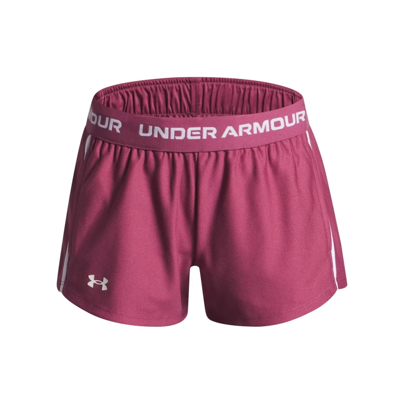 Image of Girl's shorts Under Armour Tech Play Up Violet Female 14/16 ans