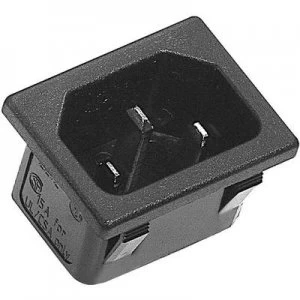 Image of IEC connector 42R Series mains connectors 42R Plug vertical mount