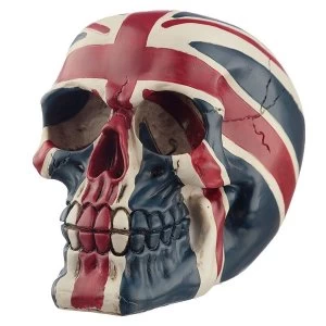Image of Union Flag Skull Ornament