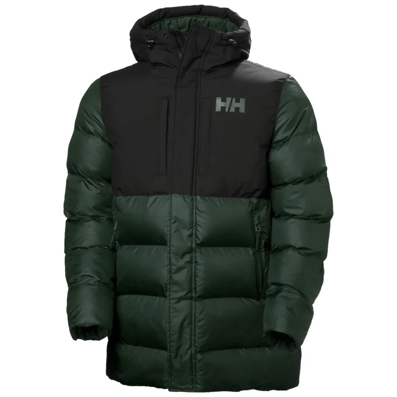 Image of Helly Hansen Long hooded down jacket Helly Hansen Active Vert Male L
