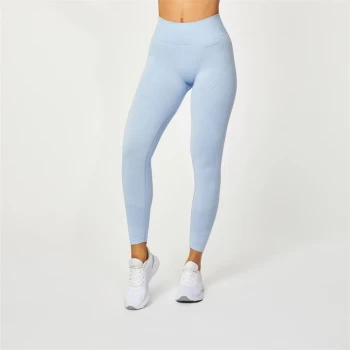 Image of USA Pro High Rise Seamless Leggings - Blue