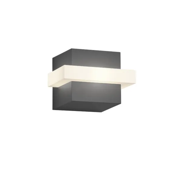 Image of Mitchell Modern Outdoor Modern Wall Lamp Anthracite 3000K IP54