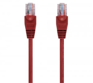 Image of Advent A5RED2M13 CAT5e Ethernet Cable - 2m Red