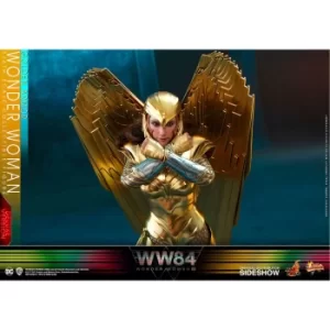 Image of Hot Toys Wonder Woman 1984 Movie Masterpiece Action Figure 1/6 Golden Armor Wonder Woman (Deluxe) 30cm