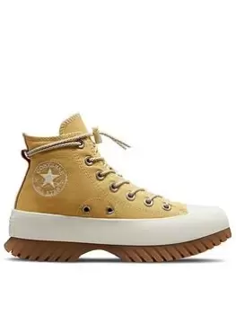 Image of Converse Chuck Taylor All Star Lugged 2.0 Utility - Gold, Size 5, Women